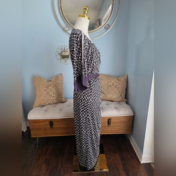 Diane Von Furstenberg Dorothea Wrap Maxi Dress - Picture 5 of 8